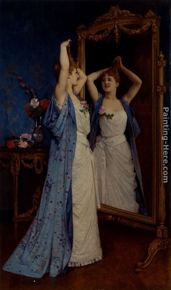 Auguste Toulmouche La Toilette